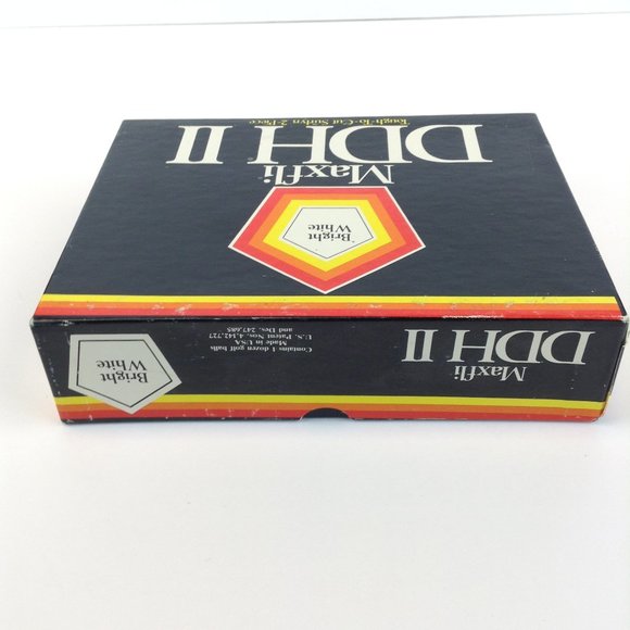 Dunlop Maxfli DDH II Tough To Cut Surlyn Bright White Box of 12 Golf Balls - Picture 11 of 13